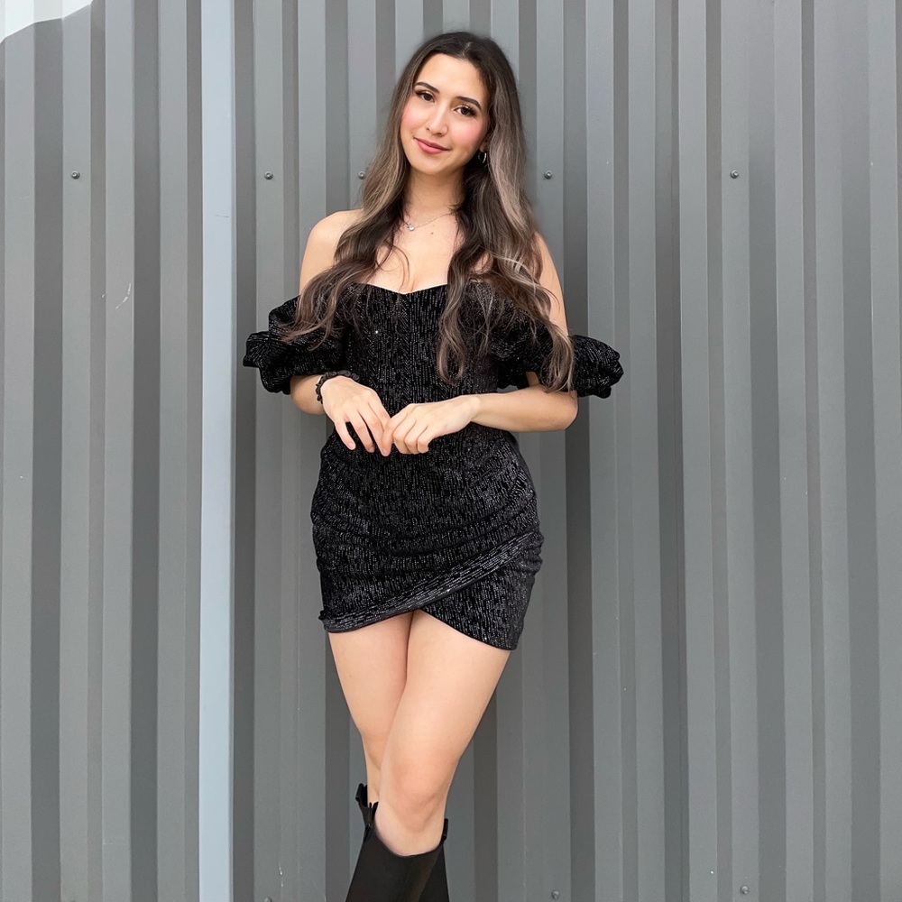 Veronica Black Dress